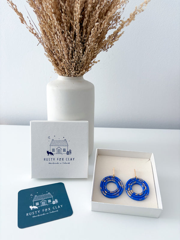 Blue - Bergen Earrings