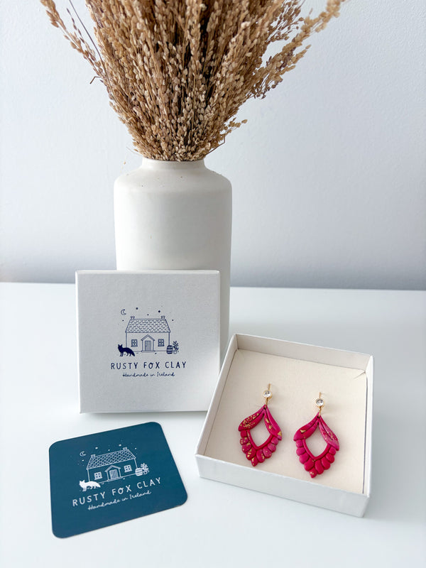 Red - Uyuni 2.0 Earrings (Christmas Collection)