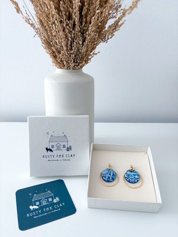 Blue / White - Huaraz 3.0 Earrings