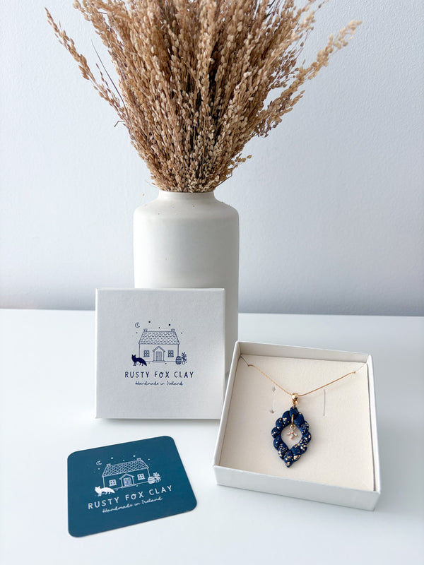 Navy - Uyuni Necklace (Christmas Collection)