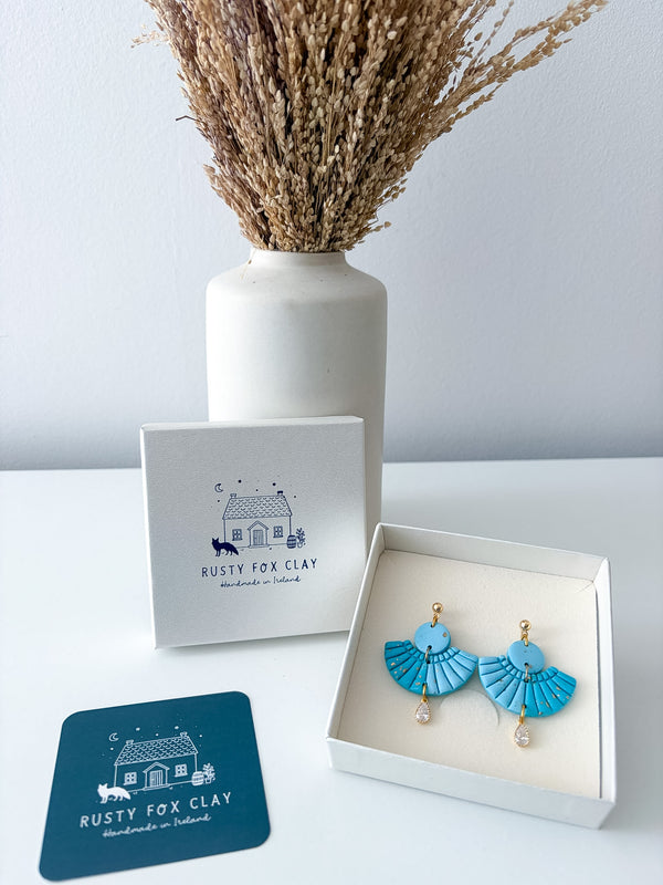 Peppermint / Aqua - Rio 3.0 Earrings (Summer Dreams Collection)
