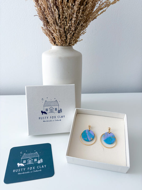 Lilac / Peppermint - Huaraz 3.0 Earrings (Summer Dreams Collection)
